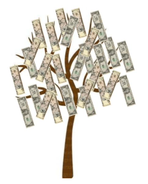 money for trees